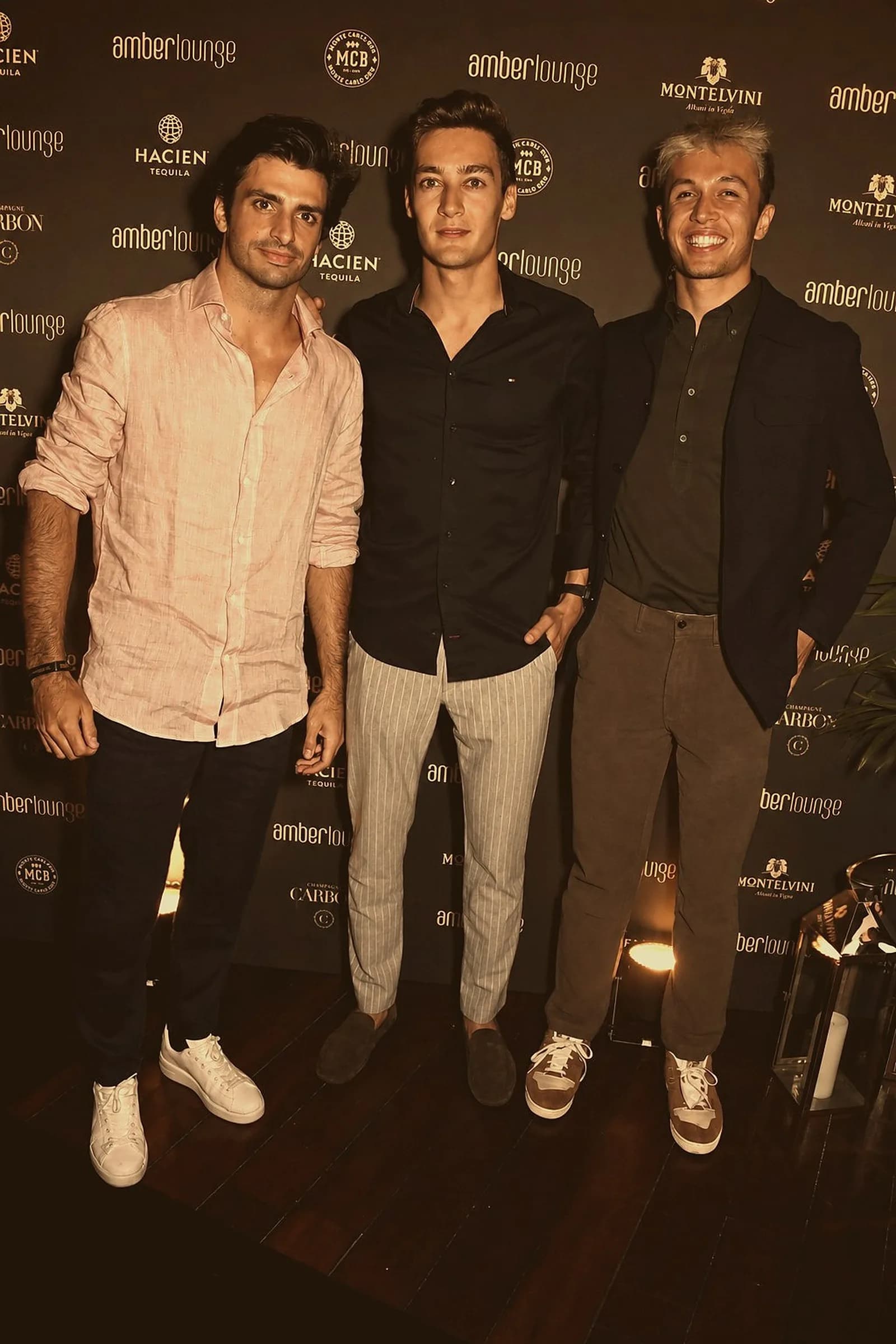 Drivers at Amber Lounge